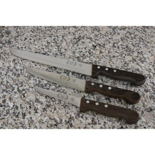 Messerset Ro-Da 3mm Holzgriff 4tlg.