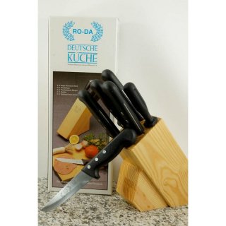 Holzblock 6tlg. 1,5mm Messer