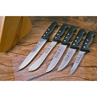 Holzblock 6tlg. 1,5mm Messer