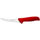 Ausbeinmesser 16cm gebogen ohne Knauf Semi-Flexibel Rot