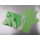 PE handschuhe Grün á100st.